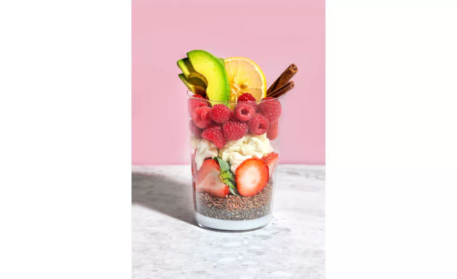 Keto Superfood Smoothie Kit Frozen Blendtopia Berry Glass