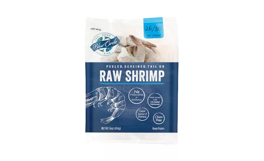 Raw Shrimp Frozen Blue Circle Foods
