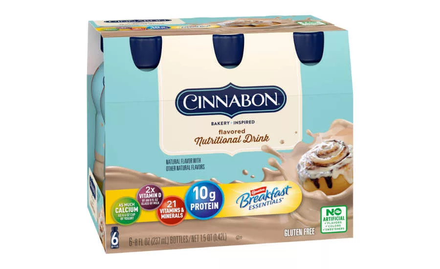 Cinnabon Bakery Inspired Breakfast Drink Carnation Six Pack Retail Packaging