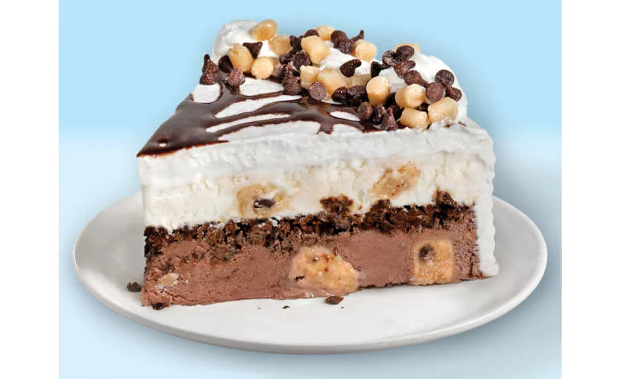 Cookie Dough Ice Cream Cake Carvel Slice
