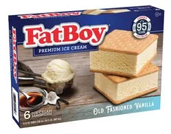 Ice Cream Sandwiches Old Fashioned Vanilla FatBoy Casper