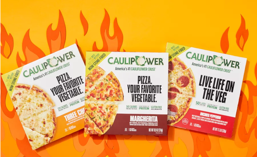 Cauliflower Crust Stone Fired Pizza Caulipower Flames