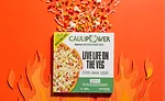 Veggie Cauliflower Crust Stone Fired Pizza Caulipower Flames