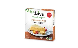 Dairy Free Seasonal Fall Pumpkin Spice Cheesecake Daiya