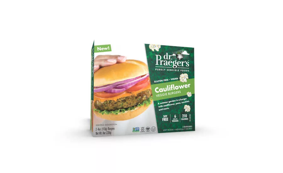 Cauliflower Veggie Burger Dr. Praeger's