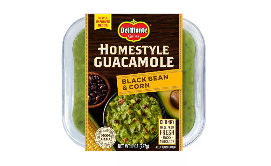 Fresh Guacamole Black Bean Corn Homestyle Del Monte Individual