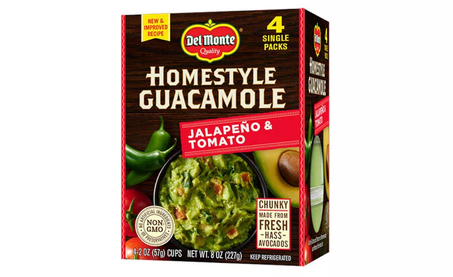 Fresh Guacamole Jalapeno Tomato Homestyle Del Monte