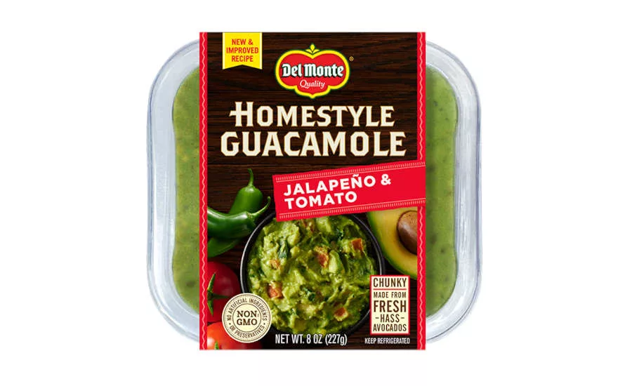 Fresh Guacamole Jalapeno Tomato Homestyle Del Monte Single Pack