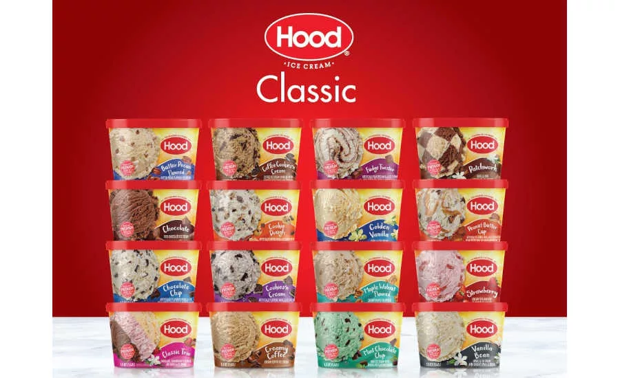 New Packaging Design Hood Ice Cream New England