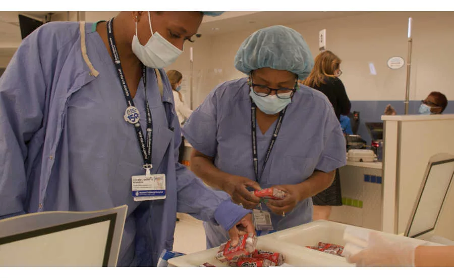 Boston Children's Hospital Healthcare Hood Ice Cream Donations