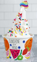 Soft Serve Ice Cream Sprinkles Sunrise Supreme Hanan Foodservice