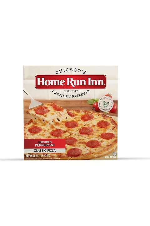 Pepperoni Pizza Home Run Inn Chicago Frozen Packaging