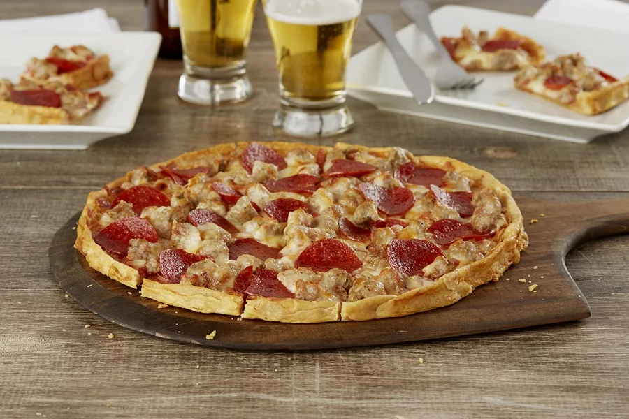 Midway Airport Home Run Inn Pizza Sausage Pepperoni
