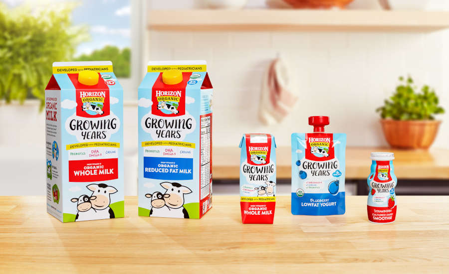 Kids Yogurt Milk Dairy Horizon Organic Growing Years