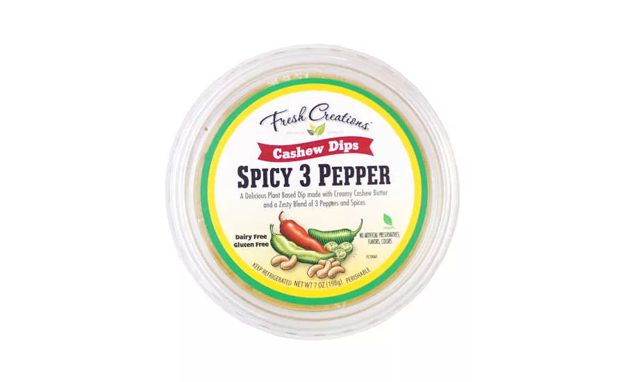 Vegan Cashew Dips Three Pepper Fresh Creations