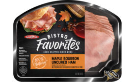 Maple Bourbon Uncured Ham Deli Slices Bistro Favorites New Packaging Land O'Frost
