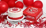 Red Velvet Cake Laughing Cow Cheese 100th Anniversary Daisy Cakes