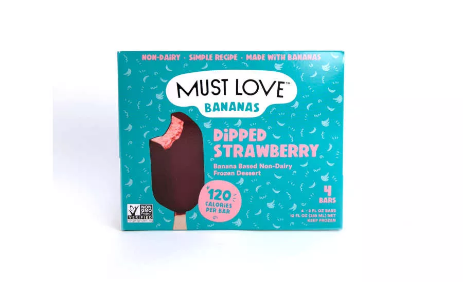 Dairy Free Frozen Dessert Chocolate Dipped Bars Must Love Strawberry