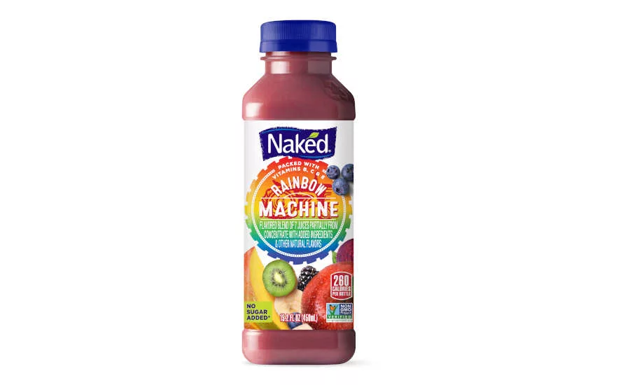 Naked Juice Rainbow Machine Smoothie Seven Fruits Vegetables 15.2 Ounce