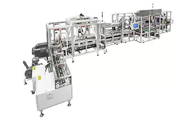 Ice Cream Bars Flow Wrapping End of Line Equipment
