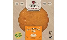 Gluten Free Vegan Pumpkin Pie Raised GF