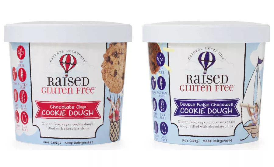 Vegan Cookie Dough Chocolate Chip Fudge Plant Based Raised Gluten Free