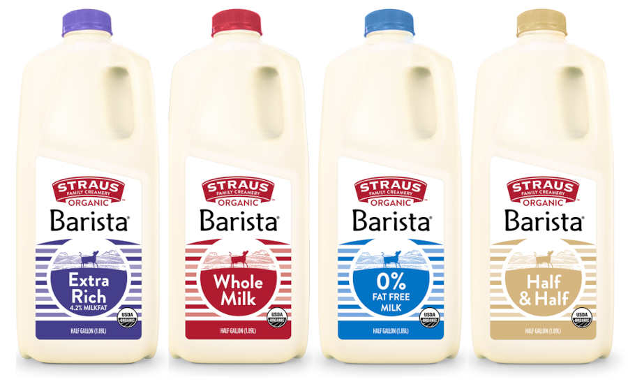 Barista Milk Foaming Organic Straus Family Creamery
