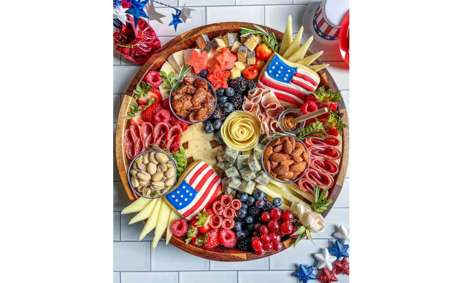 Deli Meats 4th of July Charcuterie Boards Veroni Italian Kelsey Bassett