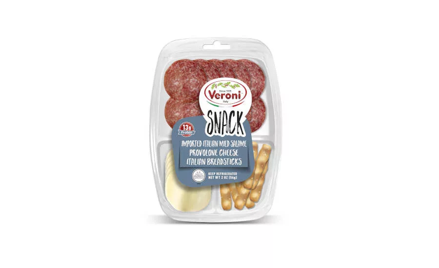 Italian Salami Provolone Breadsticks Snack Pack Veroni