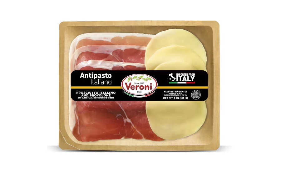 Italian Prosciutto Provolone Sliced Meat Veroni Sustainable Packaging Trays