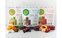 Frozen Smoothie Berries Greens Blender Bites Pucks