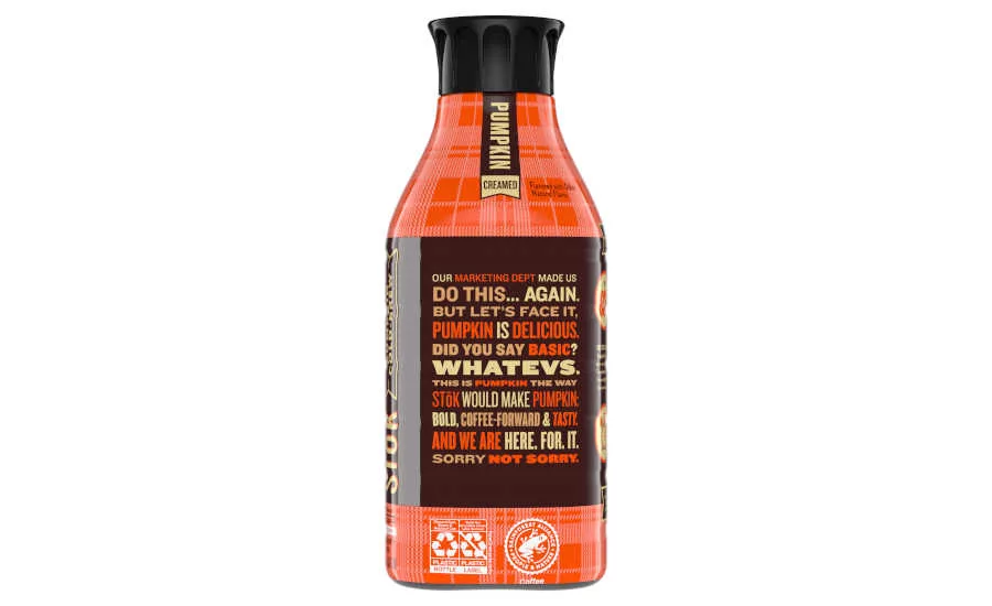 Seasonal Pumpkin Flavor Cold Brew Coffee Back Stok