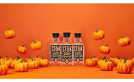 Seasonal Pumpkin Flavor Cold Brew Coffee Stok