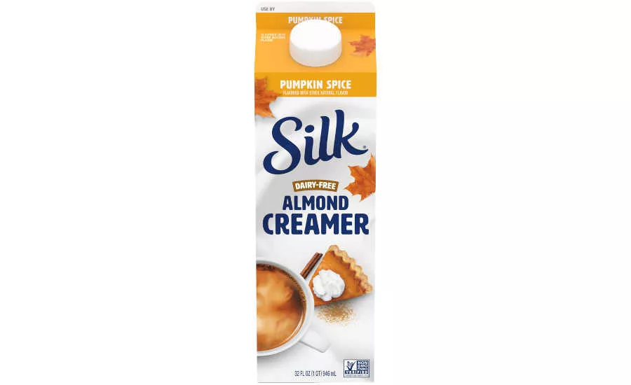 Seasonal Dairy Free Almond Coffee Creamer Pumpkin Spice Silk