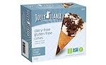 Dairy Free Gluten Free Ice Cream Vanilla Fudge Sundae Cone Jolly Llama