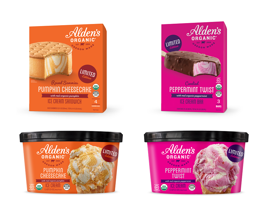 Alden's Organic Seasonal Ice Cream