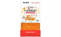 Lavash Flatbread Roasted Red Pepper Atoria's Family Bakery Package Front Lavash Flatbread Roasted Red Pepper Atoria's Family Bakery Package Front