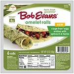 Spinach Herb Omelet Rolls Bob Evans Package