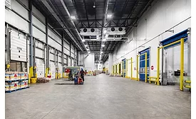 Cold Storage Warehouse Docks Whole Foods Distribution Center Cheshire Connecticut