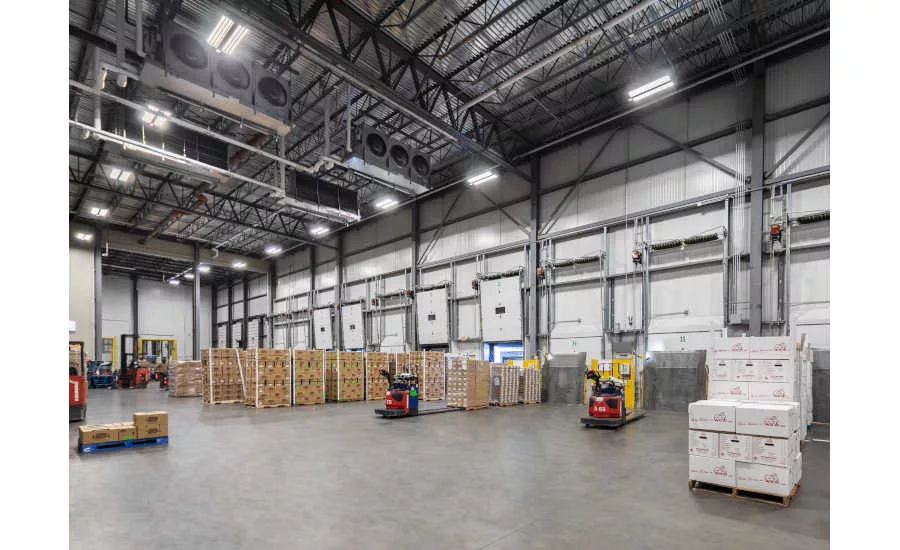 Cold Storage Warehouse Loading Docks Whole Foods Distribution Center Cheshire Connecticut