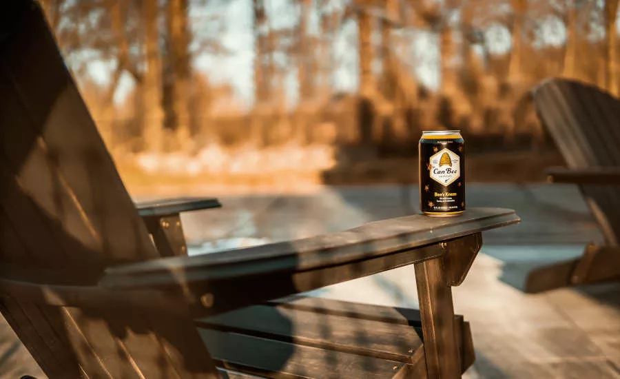 Canned Cocktails Gin Lemon Honey 8% ABV Bee's Knees CanBee