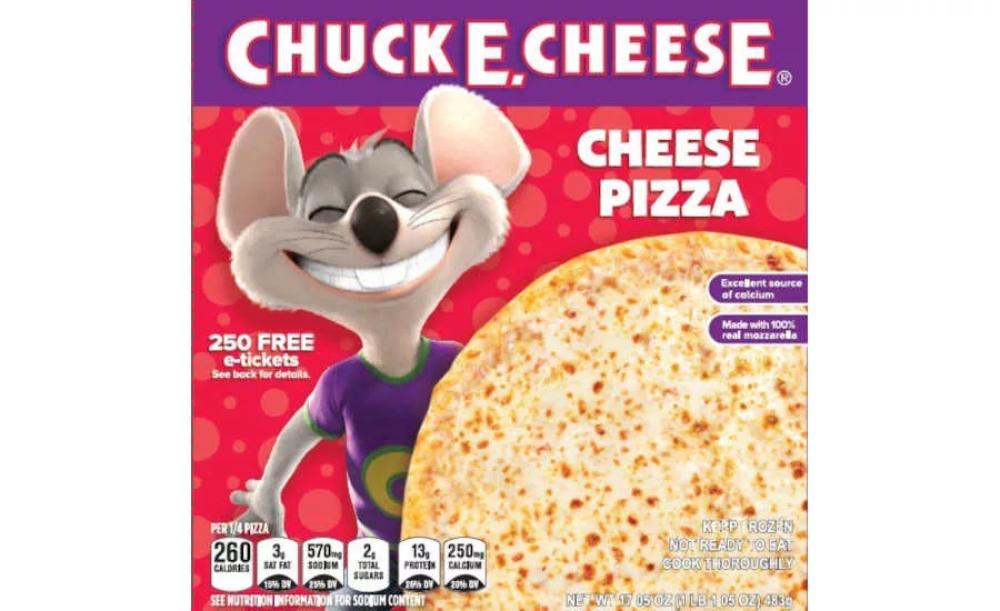 Chuck E. Cheese Frozen Pizza Kroger 250 e-tickets