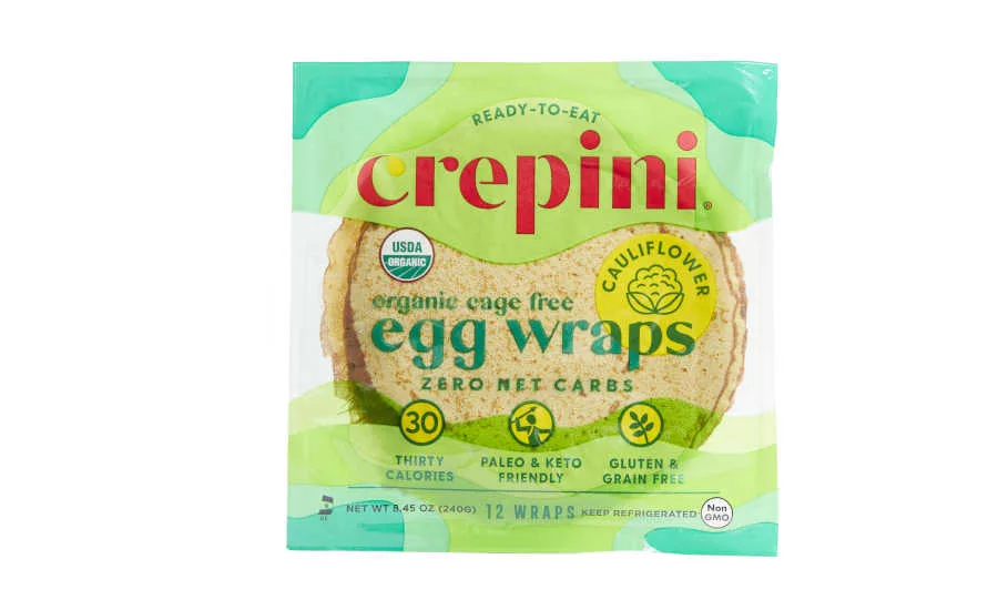 Organic Cage Free Egg Wraps Low Carb Keto Paleo Cauliflower Crepini Costco