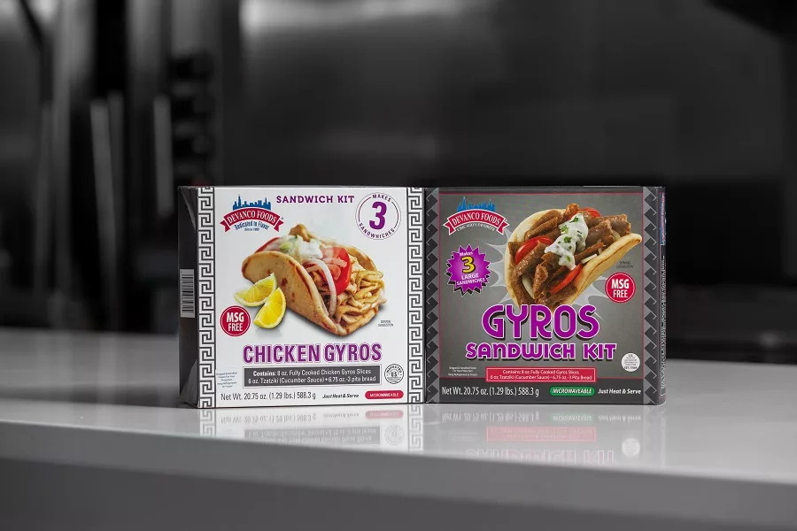 Chicken Gyros Kits Devanco Foods