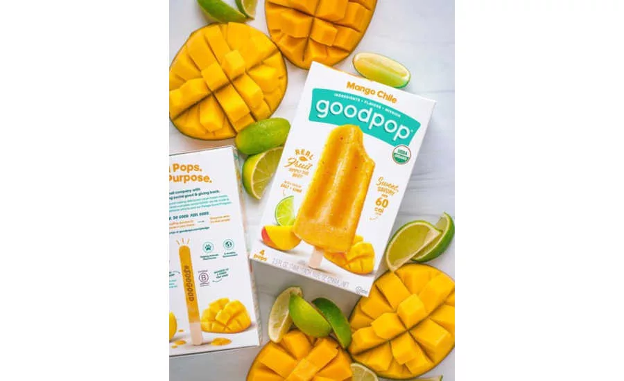 Colombian Mango Chile Popsicles GoodPop