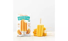 National Creamsicle Day August 14 GoodPop Orange Cream Ice Cream Bars