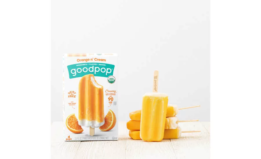 National Creamsicle Day August 14 GoodPop Orange Cream Ice Cream Bars