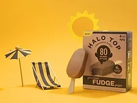 Halo Top Fudge Pops 80 Calories