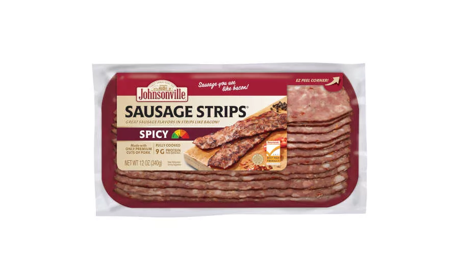 Spicy Breakfast Sausage Strips Johnsonville