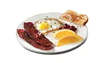 Breakfast Chorizo Sausage Strips Fried Eggs Toast Johnsonville